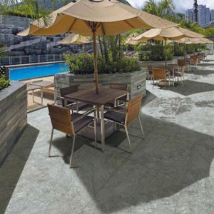 Non-slip Homogeneous Ceramic Floor Tiles